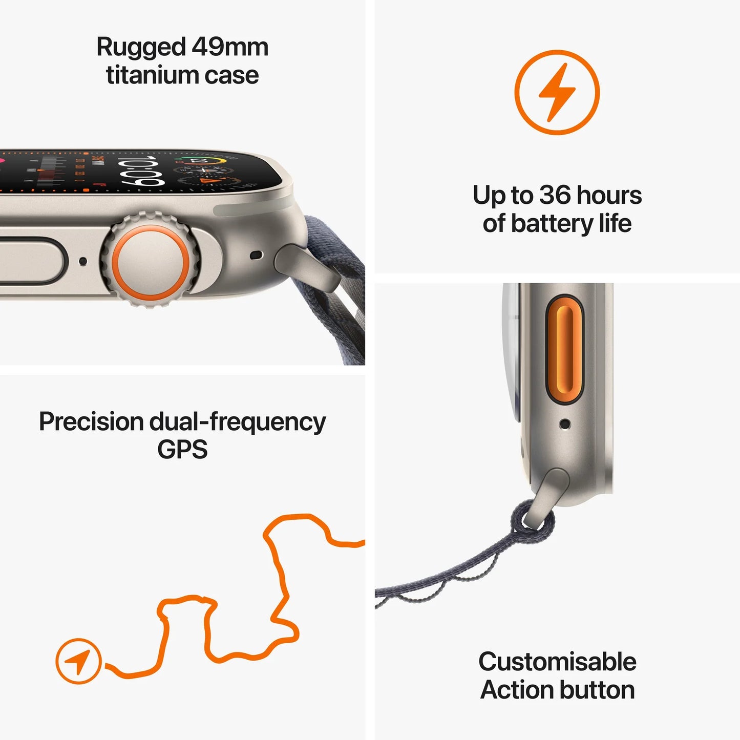 APPLE WATCH ULTRA 2 GPS+CELLULAIRE