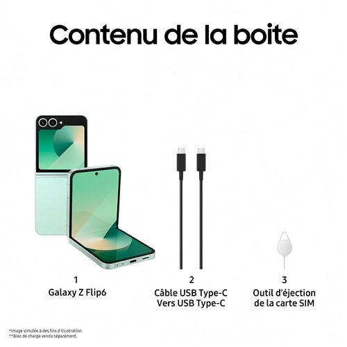 SAMSUNG GALAXY Z FLIP 6 5G NEUF